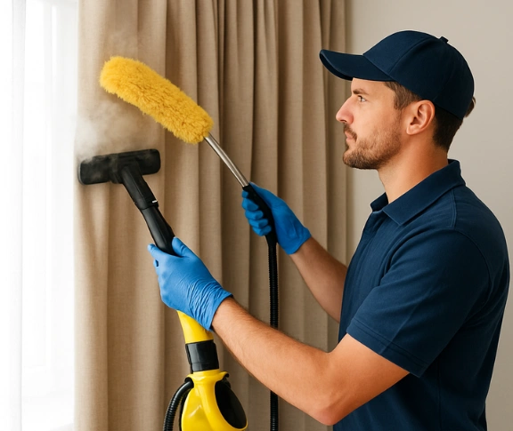 Emergency same-day curtain stain removal marrickville-nsw Matty Curtain Cleaning